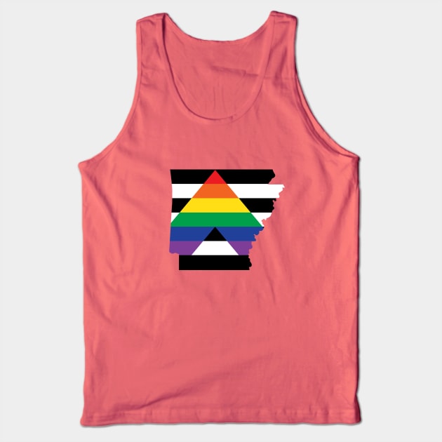 Arkansas Straight Ally Pride Tank Top by littleSamantics